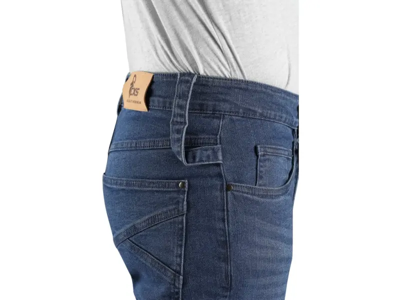 Kalhoty jeans CXS ALBI, pánské, modré, vel. 52 Kalhoty jeans CXS ALBI, pánské, modré, vel. 52