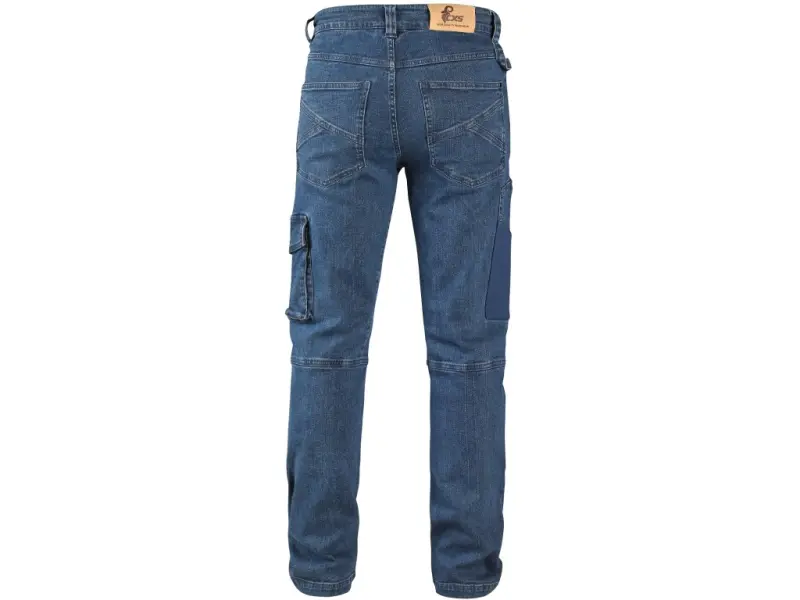 Kalhoty jeans CXS ALBI, pánské, modré, vel. 60 Kalhoty jeans CXS ALBI, pánské, modré, vel. 60