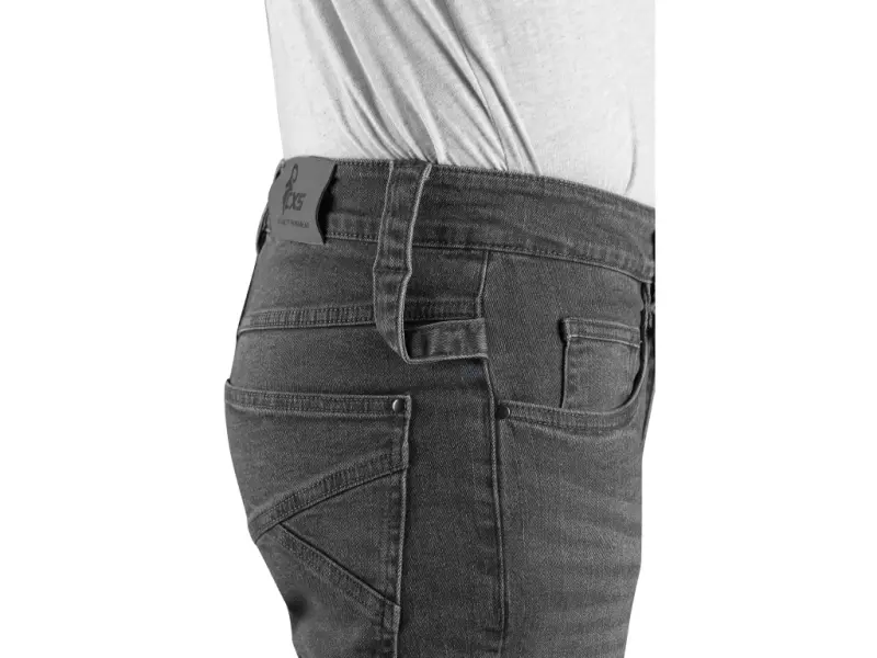 Kalhoty jeans CXS ALBI, pánské, šedé, vel. 60 Kalhoty jeans CXS ALBI, pánské, šedé, vel. 60