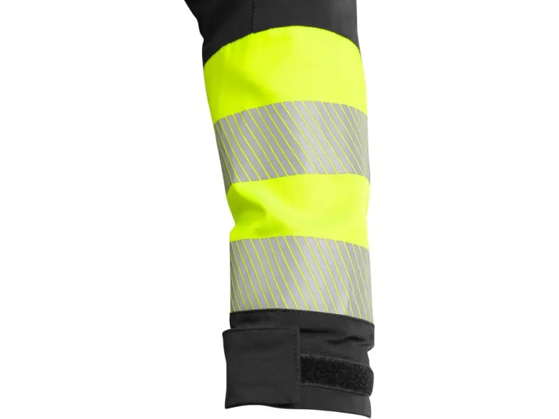 Blůza CXS NAOS HV, pánská, černá-žlutá Hi-Vis, reflexní pruhy