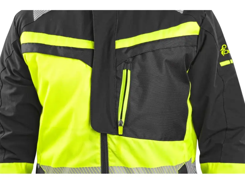 Blůza CXS NAOS HV, pánská, černá-žlutá Hi-Vis, reflexní pruhy, vel. 46