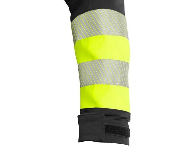 Blůza CXS NAOS HV, pánská, černá-žlutá Hi-Vis, reflexní pruhy, vel. 58