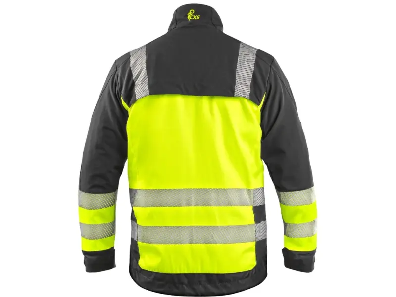 Blůza CXS NAOS HV, pánská, černá-žlutá Hi-Vis, reflexní pruhy, vel. 62
