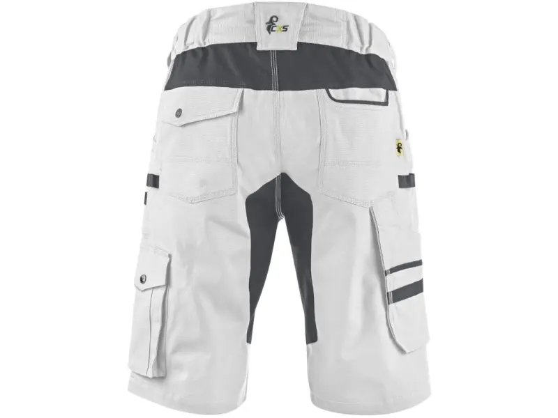 Kraťasy CXS STRETCH pánské, bílo-šedé, vel. 48