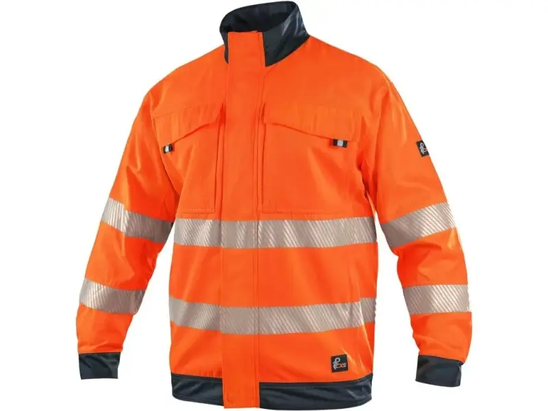 Blůza CXS HALIFAX, výstražná se síťovinou, pánská