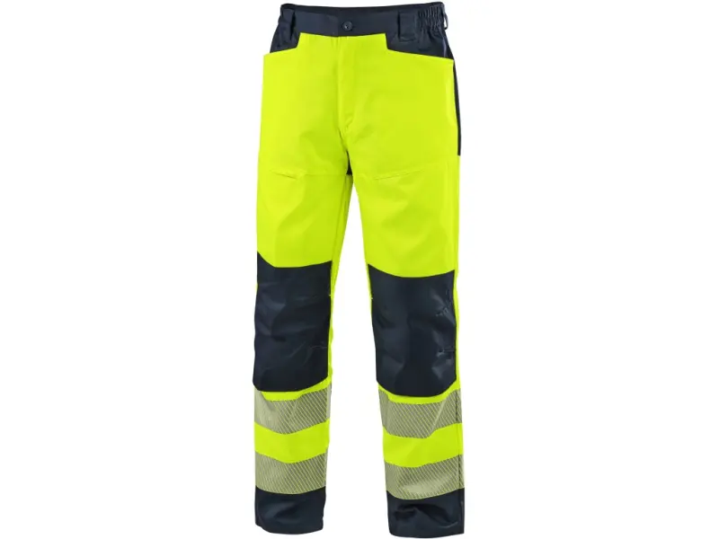 Kalhoty CXS HALIFAX, výstražné se síťovinou, pánské