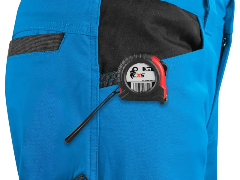 Kalhoty CXS SOLIS,170-176cm, pánské, modro-černé, vel. 64