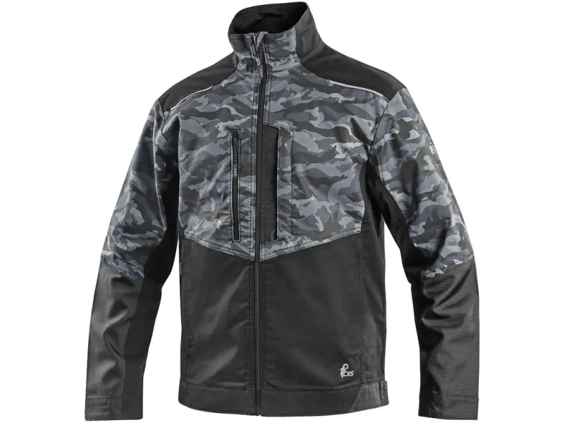 Blůza CXS SOLIS, pánská, šedo-maskáčová, vel. 62
