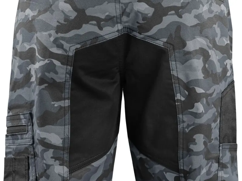 Kalhoty CXS SOLIS pánské, maskáčovo-černé, vel. 60