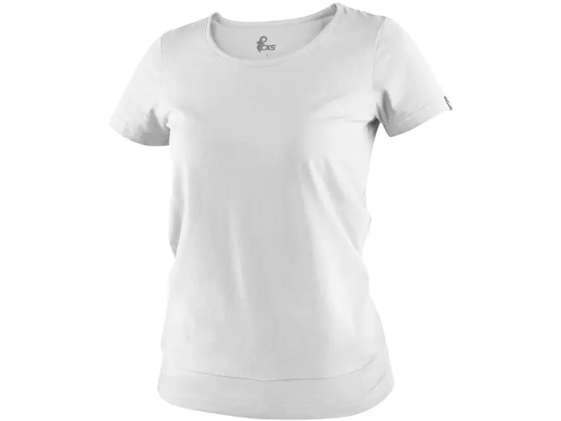 Tričko CXS EMILY, dámské, krátký rukáv, bílá, vel. XL Tričko CXS EMILY, dámské, krátký rukáv, bílá, vel. XL