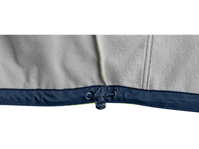 Bunda CXS BENSON, výstražná, softshell, pánská, žluto-modrá, vel. L