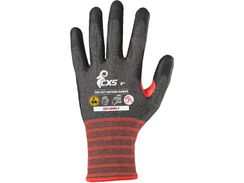 Rukavice CXS CUT-DEFEND ARMEX, protiřezová, ESD, vel. 07