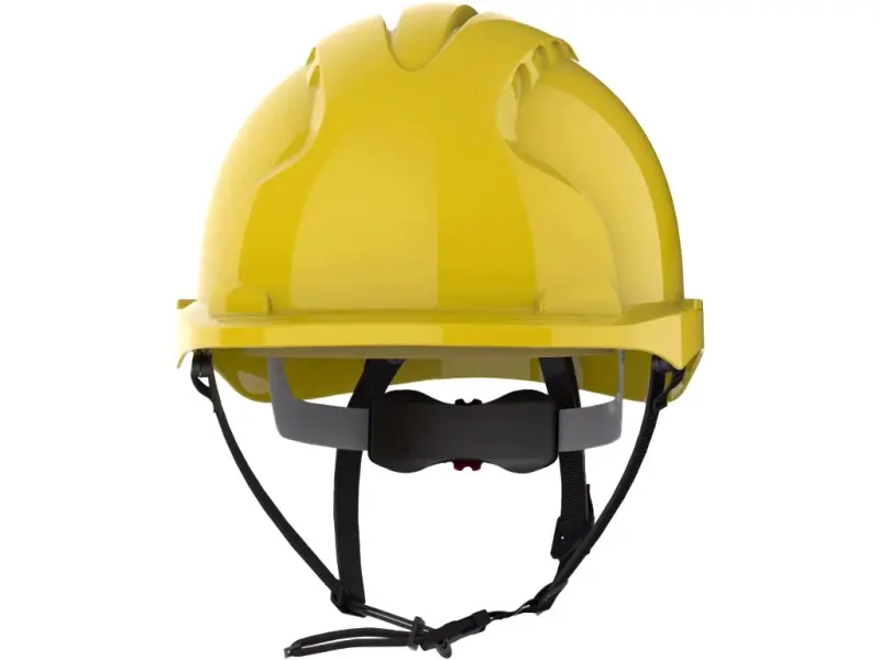 Ochranná přilba JSP EVO3 LINESMAN, upínání na kolečko, žlutá