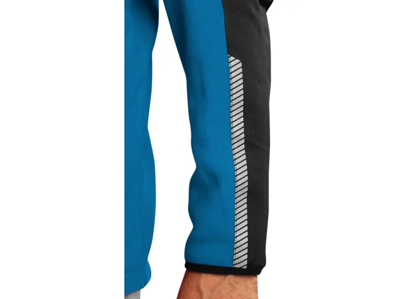 Bunda CXS 4ENVI SOLIS, pánská, fleecová, azurově modro-černá