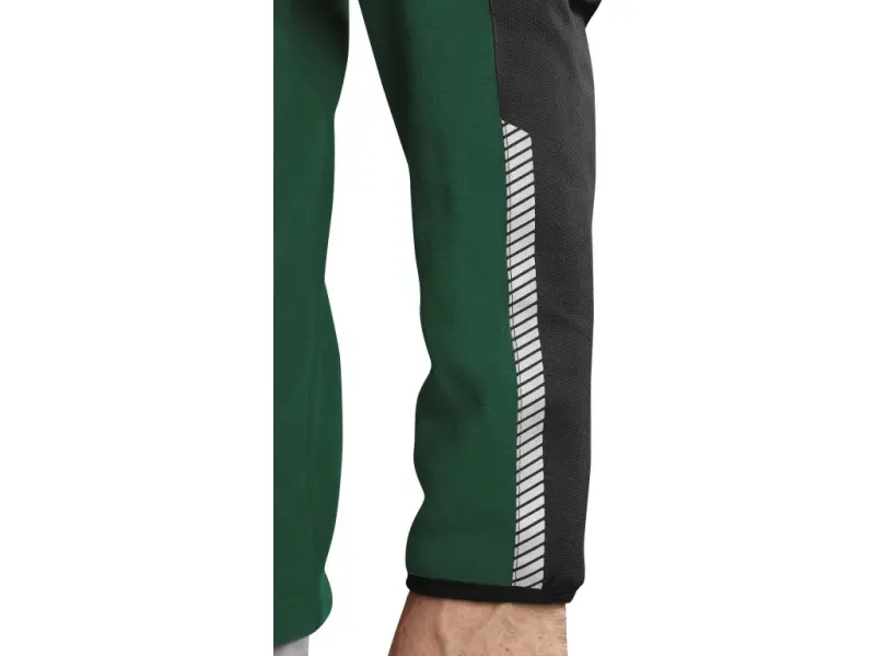 Bunda CXS 4ENVI SOLIS, pánská, fleecová, zeleno-černá, vel. 2XL