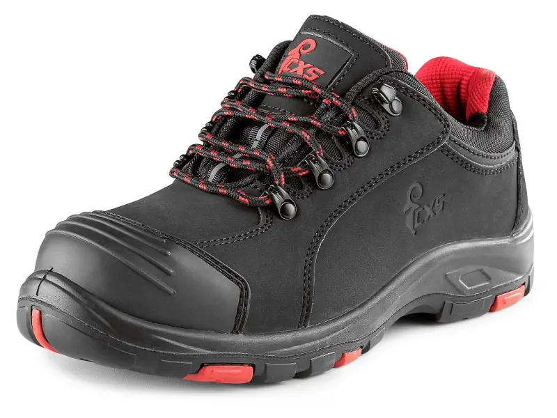 Obuv CXS ROCK APLIT S3, polobotka, černo-červená, vel. 40 Obuv CXS ROCK APLIT S3, polobotka, černo-červená, vel. 40