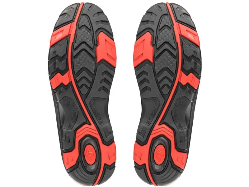 Obuv CXS ROCK APLIT S3, polobotka, černo-červená, vel. 48 Obuv CXS ROCK APLIT S3, polobotka, černo-červená, vel. 48
