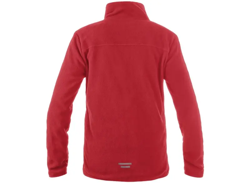 Mikina CXS GRANBY CHILD, dětská, fleece, červená, vel. 130