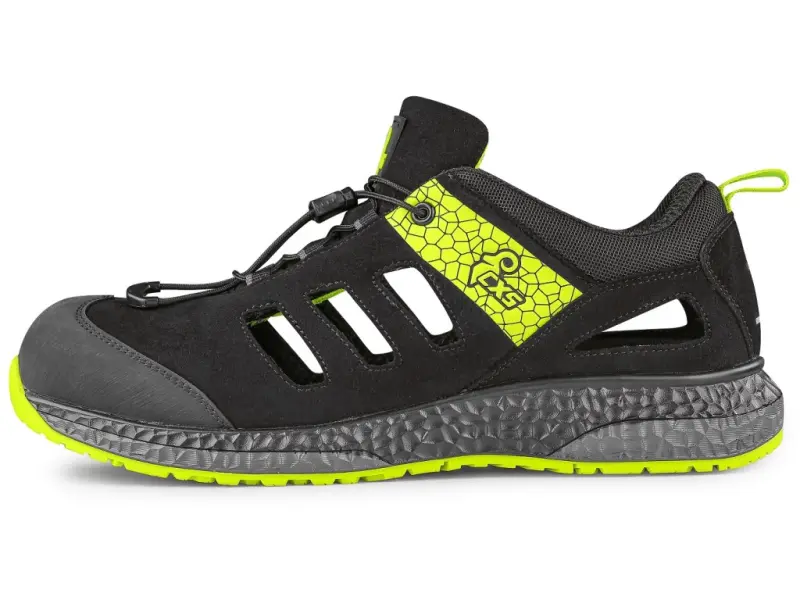 Półbut CXS FIBELINE FLORELA S1PS, kolor czarno-zielony, roz. 40