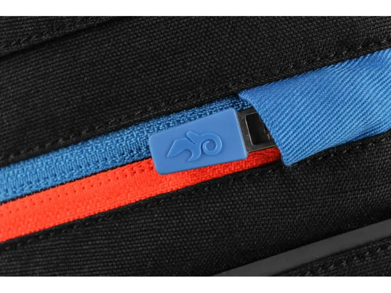 Kraťasy CXS LEONIS, pánské, černé s modro/červenými doplňky, vel. 46