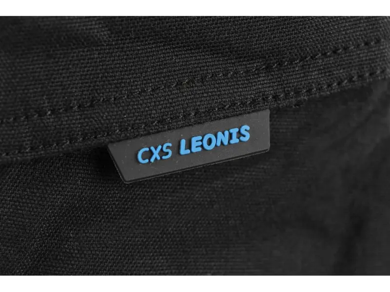 Kraťasy CXS LEONIS, pánské, černé s modro/červenými doplňky, vel. 64