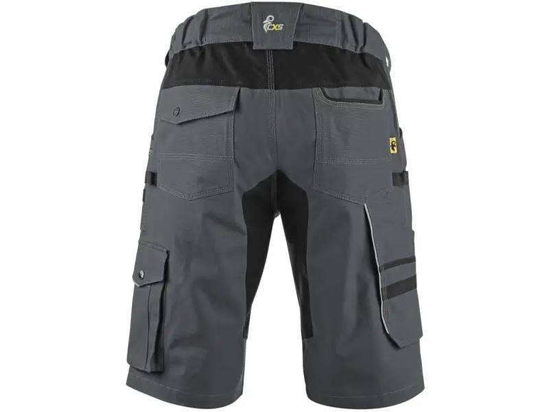 Szorty CXS STRETCH, męskie, kolor ciemnoszaro-czarny, roz. 60