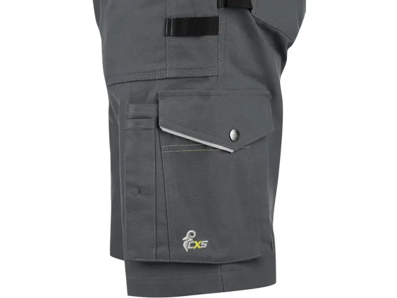 Szorty CXS STRETCH, męskie, kolor ciemnoszaro-czarny, roz. 62