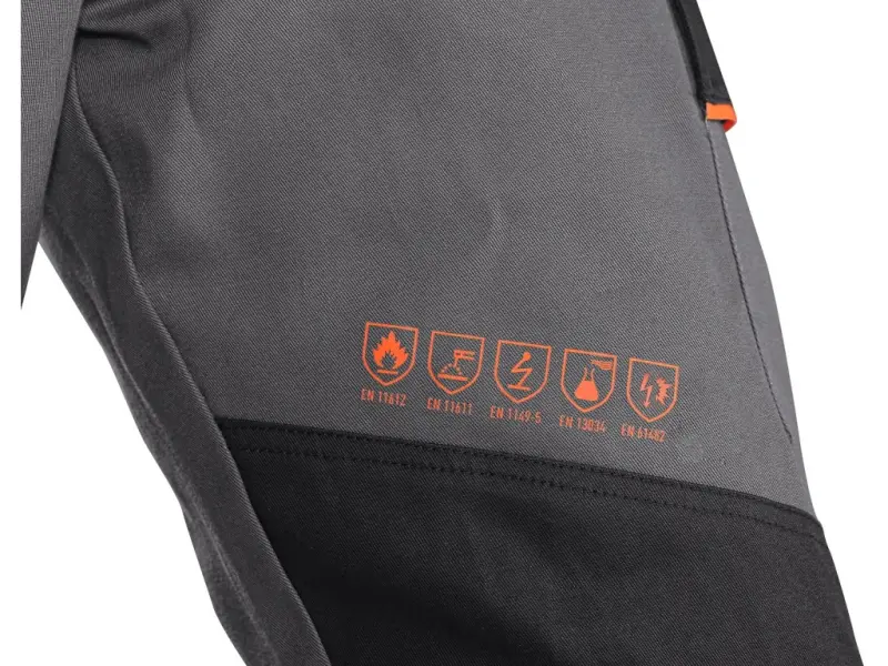 Kalhoty CXS WorkTech-Multi, multifunkční, pánské, šedo-černé, vel. 58