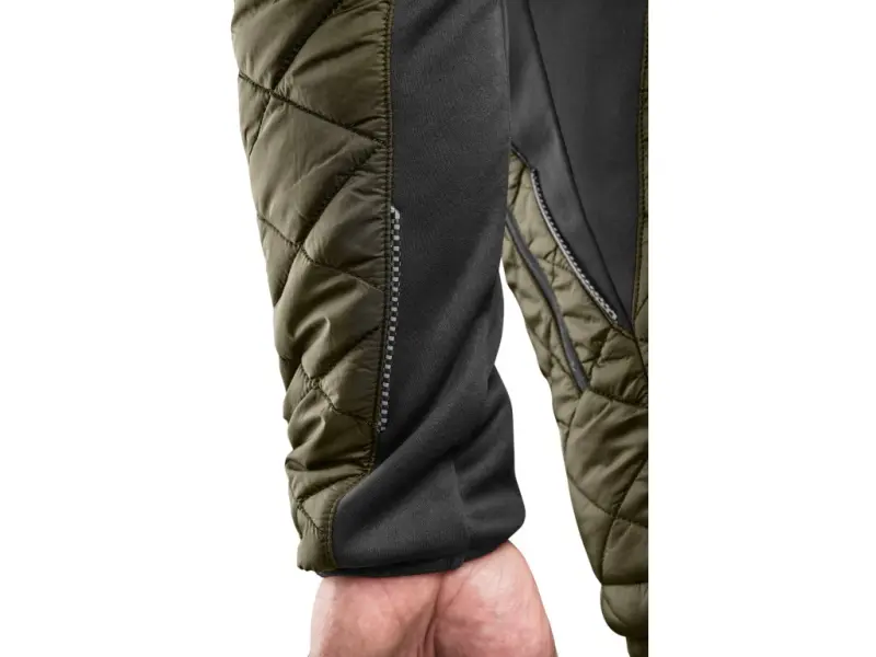 Bunda CXS MALIBU, pánská, khaki-černá, vel. 3XL