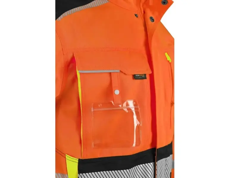 Blůza CXS BENSON výstražná, pánská, oranžovo-černá, vel. 68