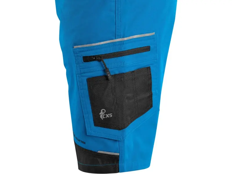 Kraťasy CXS SOLIS FLEX, pánské, modro-černé, vel. 54