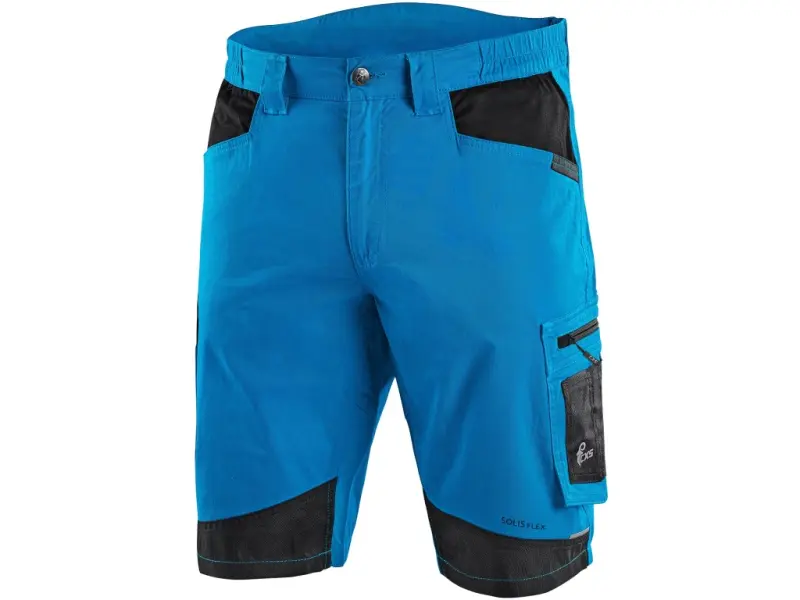 Kraťasy CXS SOLIS FLEX, pánské, modro-černé, vel. 62