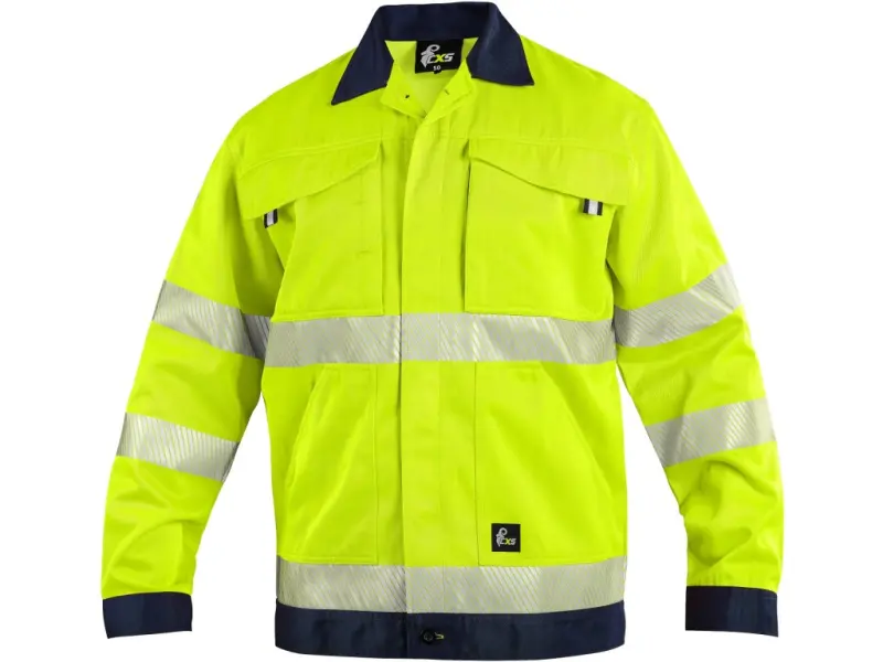 Blůza CXS NORWICH, výstražná, pánská, žluto - modrá, vel. 52