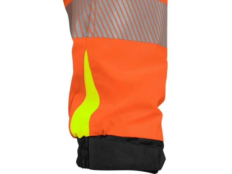Bunda CXS BENSON, výstražná, zateplená, oranžovo-černá, vel. 2XL