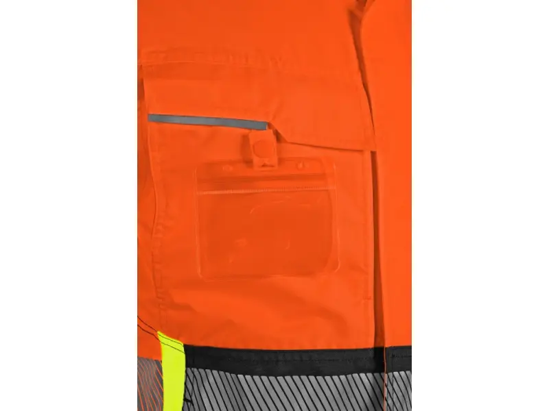 Vesta CXS BENSON, pánská, výstražná, zateplená, oranžovo-černá, vel. 3XL