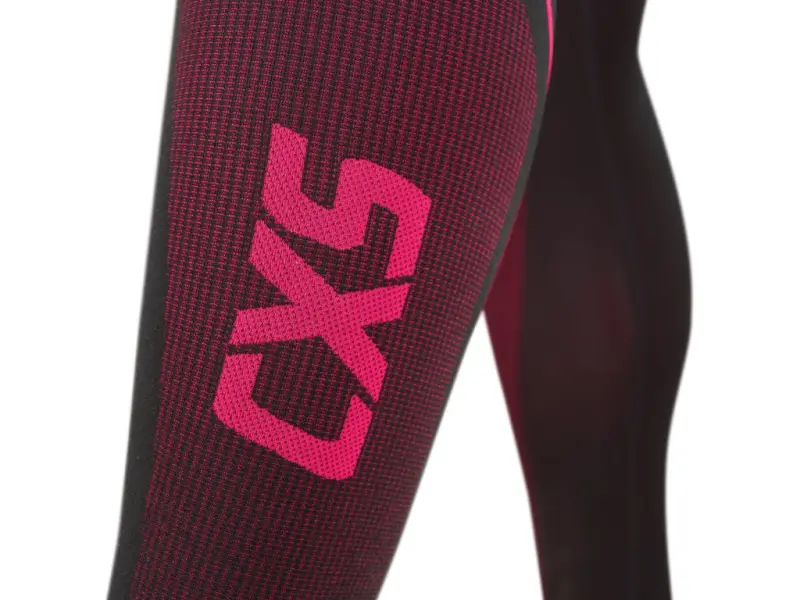 Spodky CXS SeamFlex LADY, dámské, funkční, černo-růžové, vel. XS-S