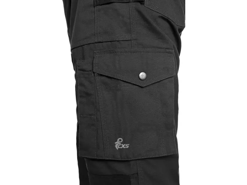 Zahradníky CXS STRETCH, pánské, černé, vel. 64
