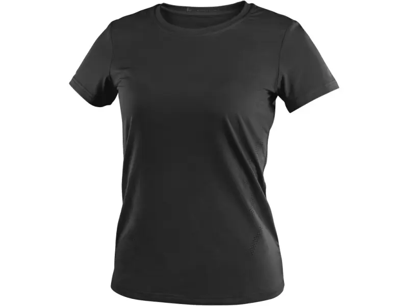 Tričko CXS MOVADO, funkční, krátký rukáv, dámské, černé, vel. L Tričko CXS MOVADO, funkční, krátký rukáv, dámské, černé, vel. L