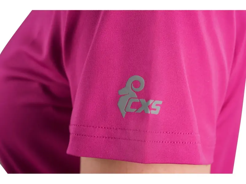 Tričko CXS MOVADO, funkční, krátký rukáv, dámské, růžové. vel. 2XL Tričko CXS MOVADO, funkční, krátký rukáv, dámské, růžové. vel. 2XL