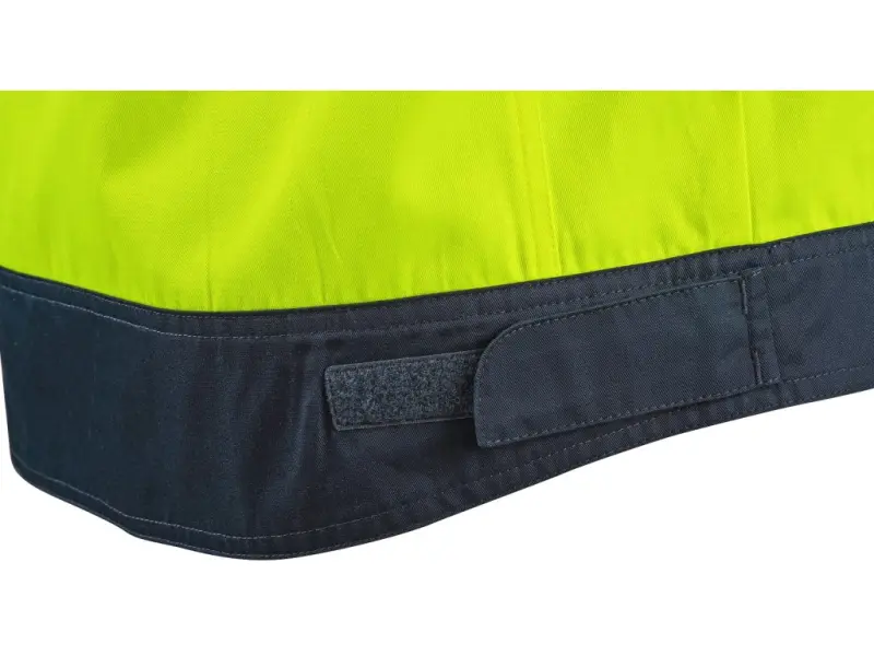 Blůza CXS HALIFAX, pánská, výstražná se síťovinou, žluto-modrá