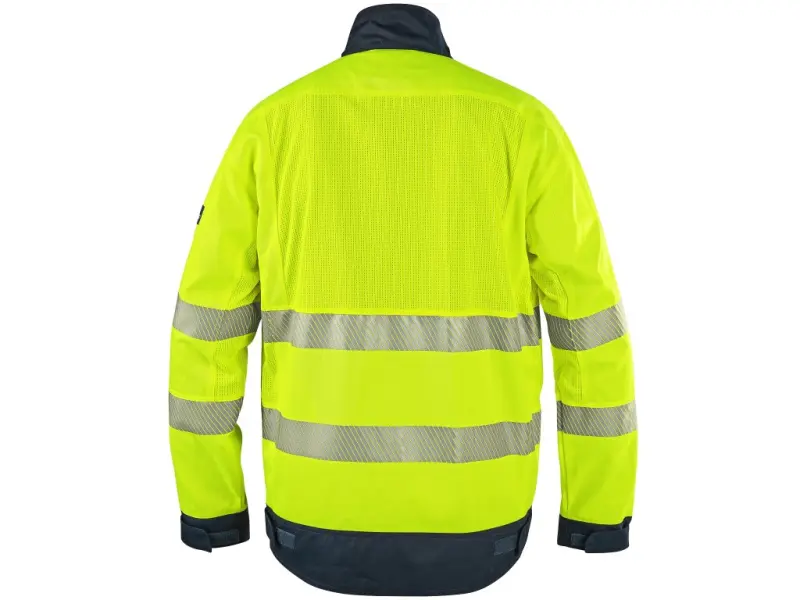 Blůza CXS HALIFAX, pánská, výstražná se síťovinou, žluto-modrá, vel. 58