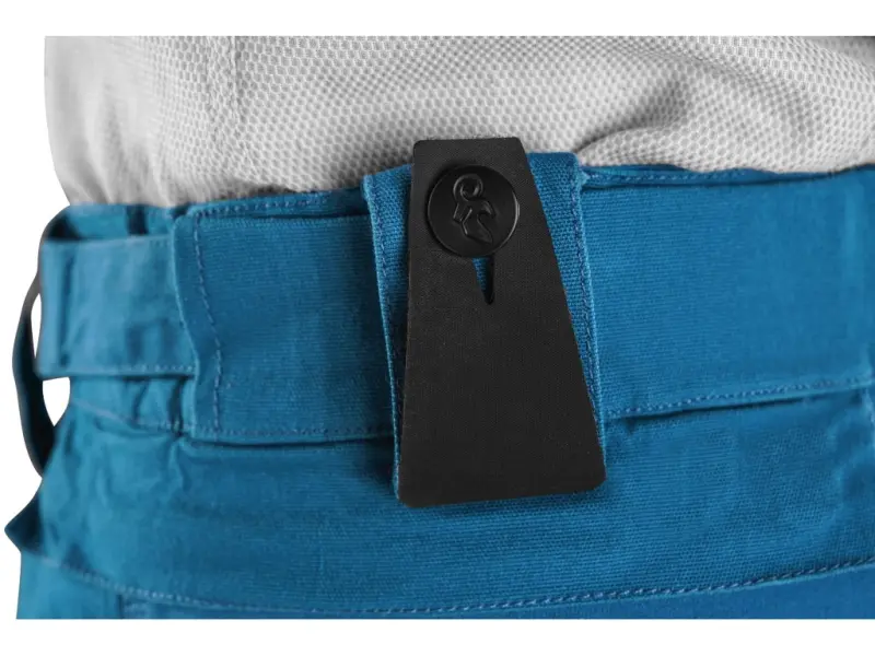 Kalhoty CXS LEONIS, pánské, stř. modré s černými doplňky, vel. 54