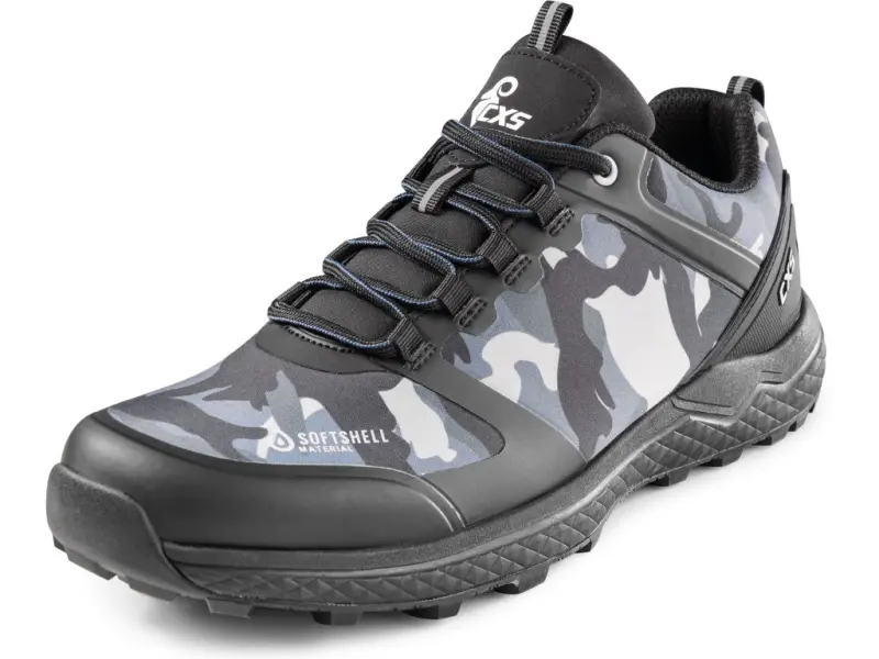 Obuv CXS SPORT, polobotka, maskáčová modrá, vel. 38