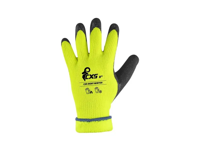 Rukavice CXS ROXY WINTER, zimní, máčené v latexu, vel. 12