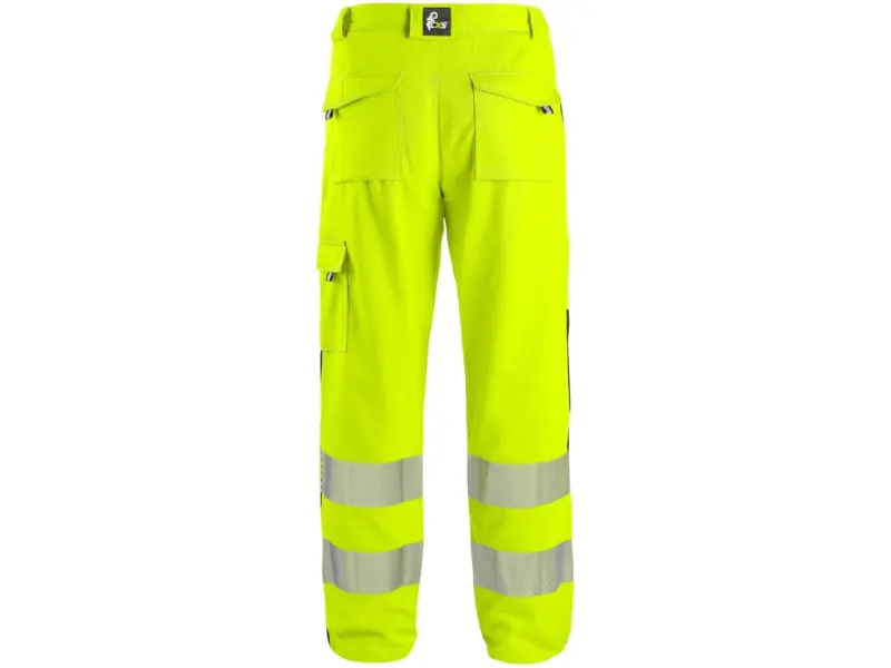 Kalhoty CXS NORWICH, 170-176cm, výstražné, pánské, žluto-modré, vel. 58 Kalhoty CXS NORWICH, 170-176cm, výstražné, pánské, žluto-modré, vel. 58