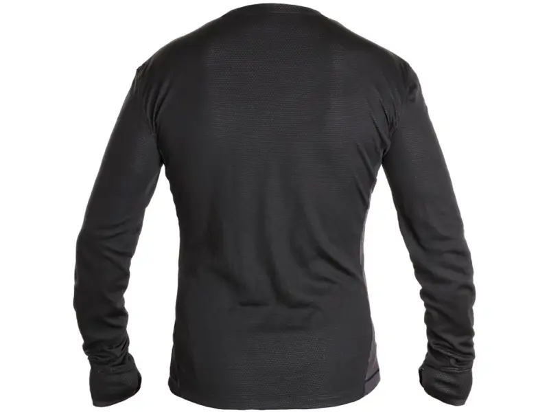Tričko CXS COOLDRY, funkční, dlouhý rukáv, pánské, černo-tmavě šedé, vel. 2XL