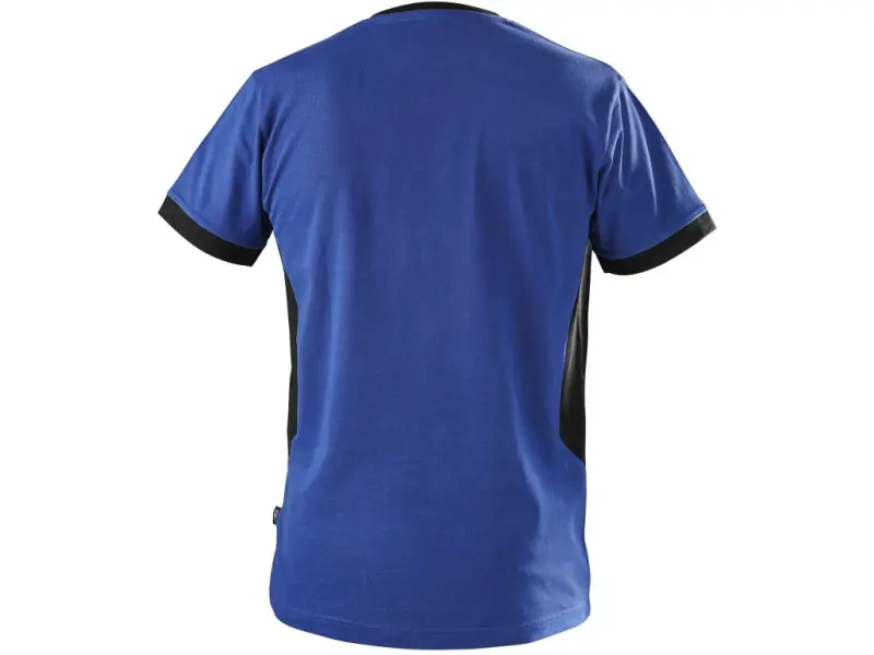 Tričko CXS OWEN, krátký rukáv, pánské, modro-černé, vel. XL Tričko CXS OWEN, krátký rukáv, pánské, modro-černé, vel. XL