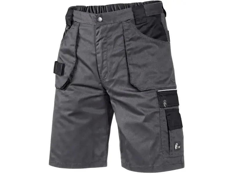 Kraťasy CXS ORION DAVID, pánské, šedo-černé, vel. 70