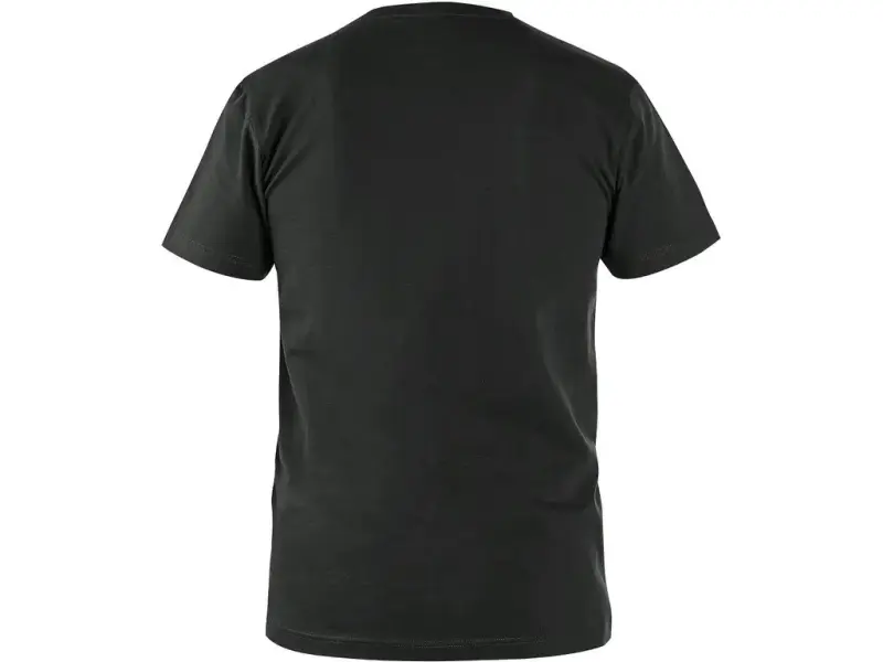 Tričko CXS NOLAN, krátký rukáv, černé, vel. 6XL