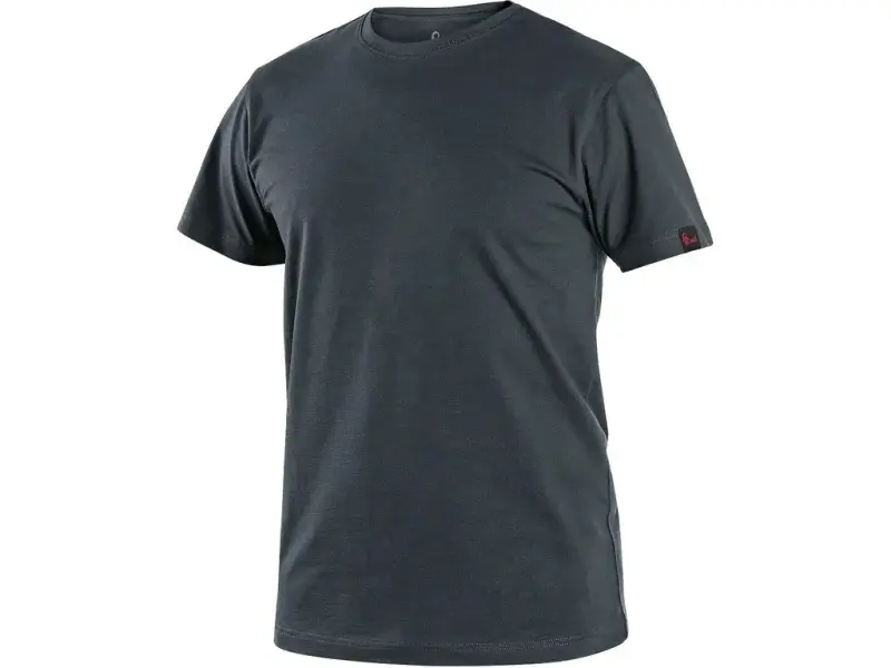 Tričko CXS NOLAN, krátký rukáv, antracitové, vel. 4XL